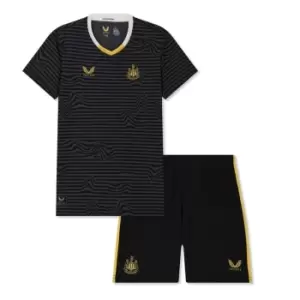 Image of Castore Away Newcastle United Kit 2021 2022 Infants - Black
