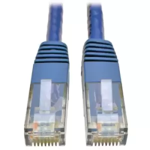 Image of Tripp Lite N200-006-BL Cat6 Gigabit Molded (UTP) Ethernet Cable (RJ45 M/M) Blue 6 ft. (1.83 m)