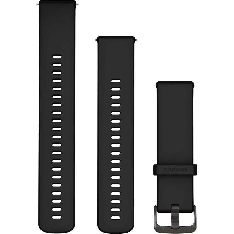 Image of Garmin 010-13256-21 Quick Release Strap Only (22 mm) Black Watch