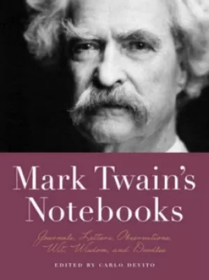 Image of Mark Twains notebooks by Carlo De Vito