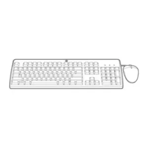 Image of HP USB BFR with PVC Free UK Keyboard/Mouse Kit