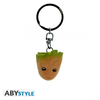 Image of Marvel - 3D Groot" Keychain