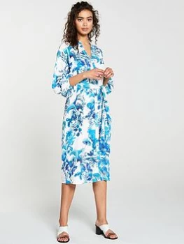 Image of Wallis Shadow Fern Shirt Dress - Ivory, Size 12, Women