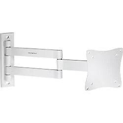 Image of Proper Heavy Duty Swing Arm Tilt and Swivel TV Bracket