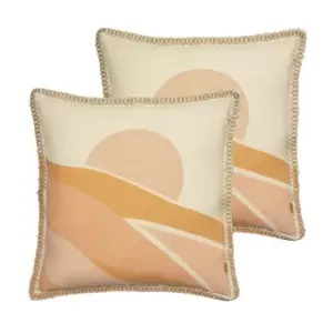 Image of Mojave Twin Pack Polyester Filled Cushions