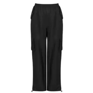 Image of I Saw It First Cargo Trousers - Black