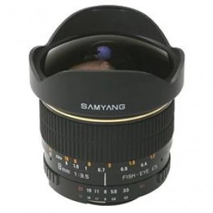 Image of Samyang 8mm Fisheye F3.5 Canon Open Box