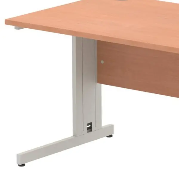 Image of Impulse Impulse Cable Management Cartridge for Cantilever Leg Silver MCMCS