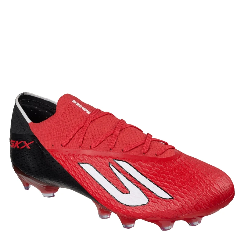 Image of Skechers SKX 2 Elite Adults Firm Ground Football Boots Red/Black male 12. (47.5)