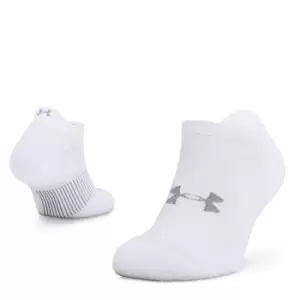 Image of Under Armour Dry Run No Shoe Socks - White