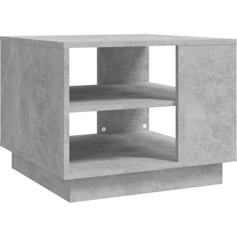 Image of VIDAXL Coffee Table Concrete Grey 55x55x43cm Engineered Wood Vidaxl 8720286836279