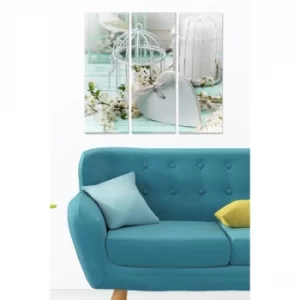 Image of MDF7413191 Multicolor Decorative MDF Painting (3 Pieces)