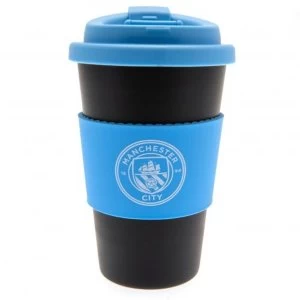 Image of Manchester City F.C. Silicone Grip Travel Mug