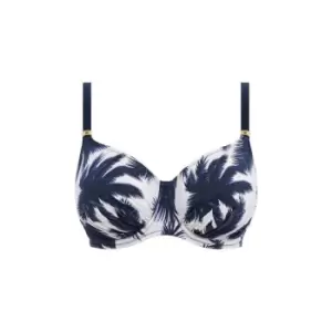 Image of Fantasie Carmelita Avenue Full Cup Bikini Top - Blue