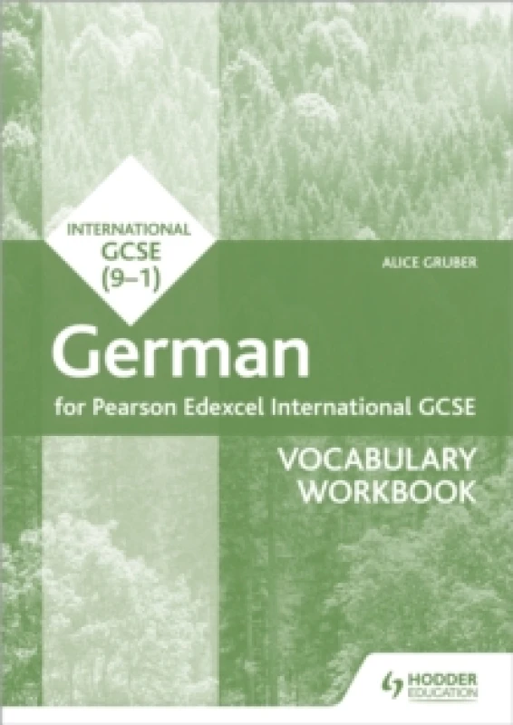 Image of Alice Gruber Pearson Edexcel International GCSE German Vocabulary Workbook Multi unisex