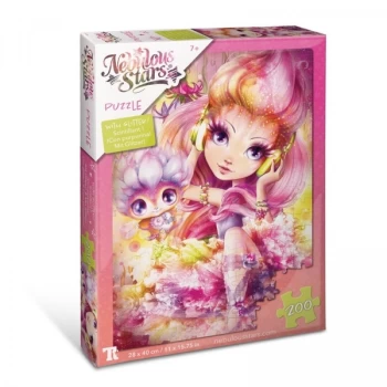 Image of Nebulous Stars Petulia & Paloma Glitter Puzzle - 200 Pieces