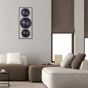 Image of Syzygy Multicolor Decorative Metal Wall Accessory