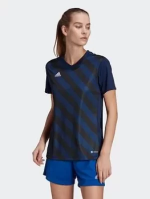 Image of adidas Entrada 22 Graphic Jersey, Red, Size S, Women
