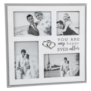 Image of Fond Words 4 Picture Wedding Frame