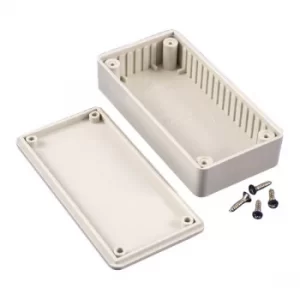 Image of Hammond 1591ASGY Multipurpose GPABS Enclosure 100 x 50 x 25 Grey