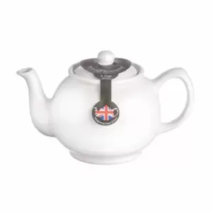 Image of Price & Kensington White 6Cup Teapot M/O