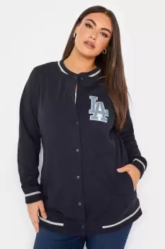Image of 'LA' Varsity Bomber Jacket