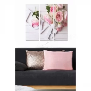 Image of MDF9181416 Multicolor Decorative MDF Painting (3 Pieces)