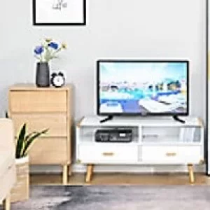 Image of Homcom TV Stand White 400 x 480 mm