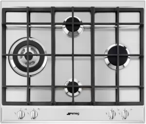 Image of SMEG Cucina P261XGH 4 Burner Gas Hob