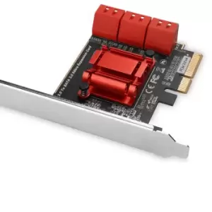 Image of Axagon PCES-SA6 interface cards/adapter Internal SATA