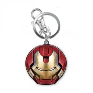 Image of Marvel Avengers 2 Hulkbuster Head Pewter Key Ring