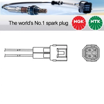 Image of NGK OZA591-VB2 / 0009 Lambda Sensor Zirconia Type Oxygen O2 Exhaust Probe