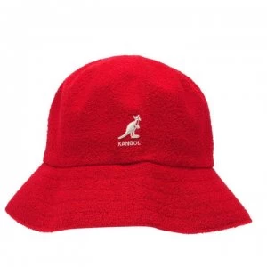 Image of Kangol Boucle Bucket Hat - Red