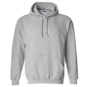 Image of Gildan Heavy Blend Adult Unisex Hooded Sweatshirt / Hoodie (XL) (Sport Grey)