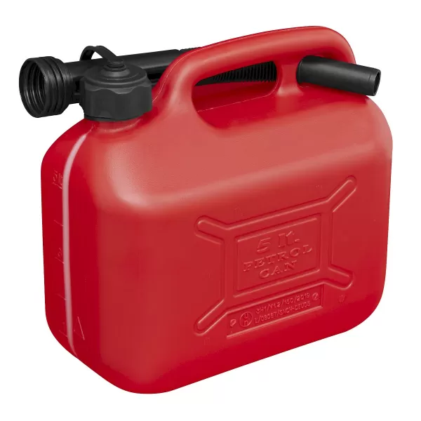 Image of Genuine SEALEY JC5R Fuel Can 5ltr - Red