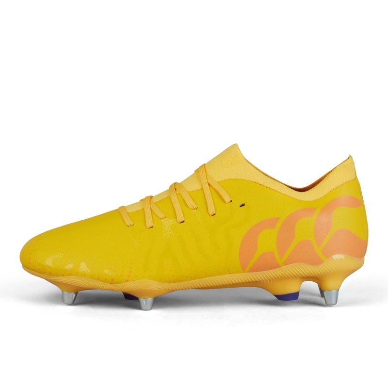 Image of Canterbury Speed Infinite Pro Soft Ground Rugby Boots - Yellow Yellow 7