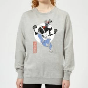 Image of Samurai Jack Eternal Battle Womens Sweatshirt - Grey - M