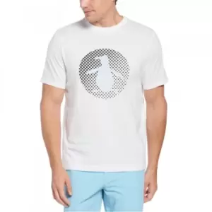 Image of Original PENGUIN SS GOLF BALL GRAPHIC T SHIRT White - M