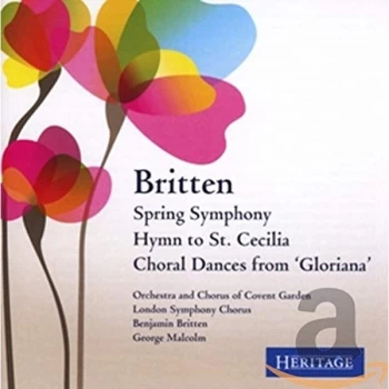 Image of Various - Britten: Spring Symphony/Hymn to St. Cecilia/... CD