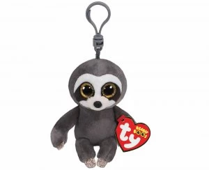 Image of ty Dangler Sloth Beanie Boo Clip Keyring
