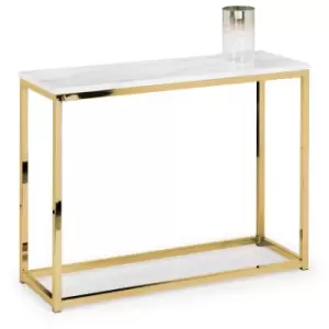 Image of Julian Bowen Scala Console Table Gold