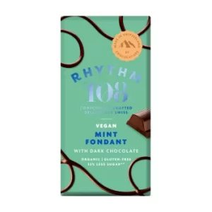 Image of Rhythm 108 Mint Fondant Swiss Chocolate Bar 100g