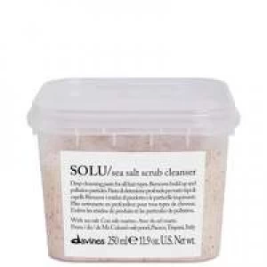 Image of Davines Solu Sea Salt Scrub Cleanser 250ml