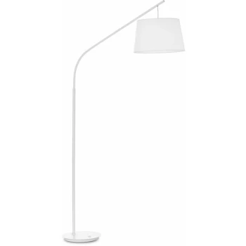 Image of Ideal Lux Daddy - 1 Light Floor Lamp White, E27