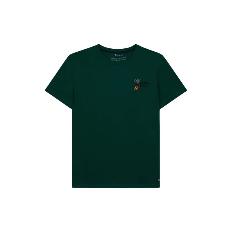 Image of Faguo T-Shirt Faguo Arcy Vert Unisex M