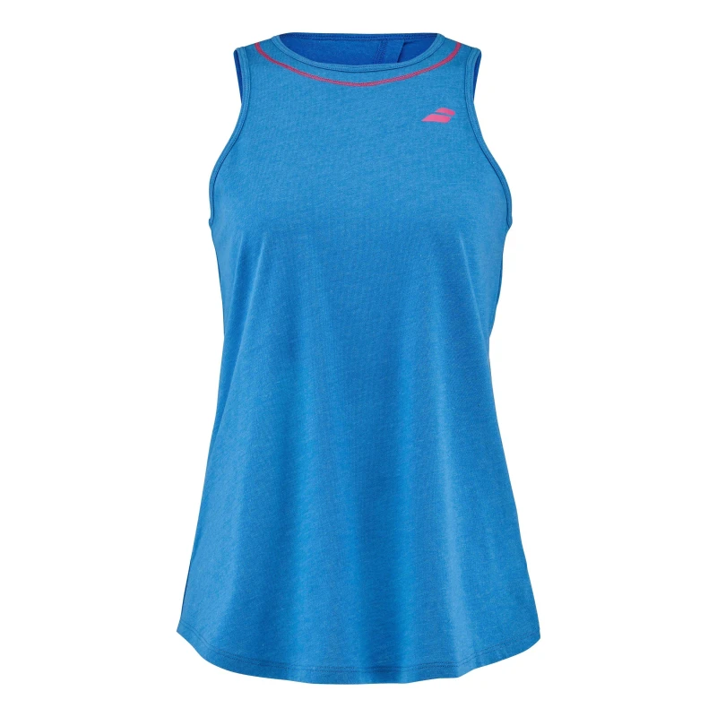 Image of Babolat Exercise Tank Top Womens - Blue Blue 8
