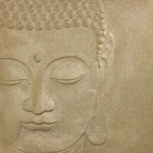 Image of Arthouse Gold Glitter Buddha 3D Wall Canvas