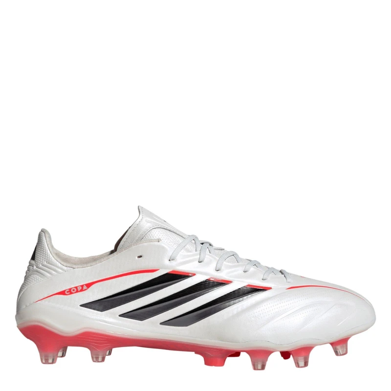 Image of adidas Mens adidas Copa Pure 4 Elite Firm Ground Football Boots Silver/Black male 11 (46)