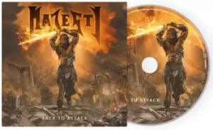 Image of Majesty Back to attack CD multicolor