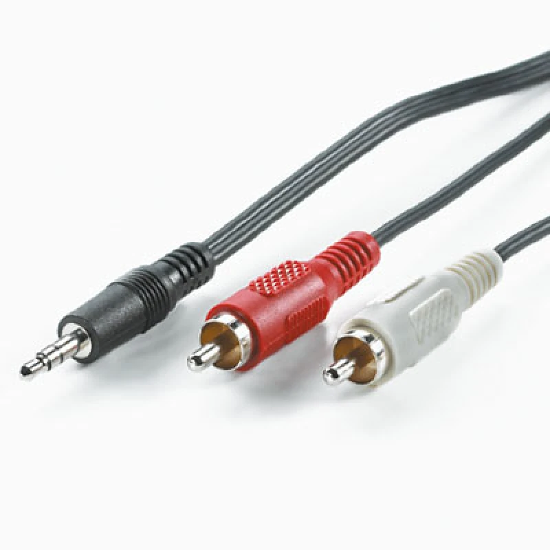 Image of ROLINE 3.5mm/2x RCA (M) Cable 1.5 m